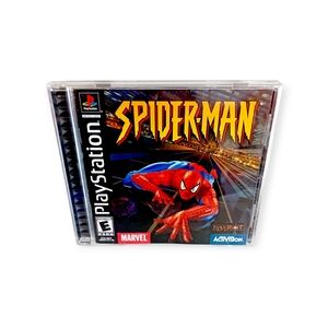 Spider-Man (Sony PlayStation 1) PS1 CIB Complete w/Manual!